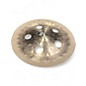 Used MEINL 16in BYZANCE MATT GARSTKA FAT STACK BOTTOM EXTRA DRY THIN CHINA Cymbal thumbnail