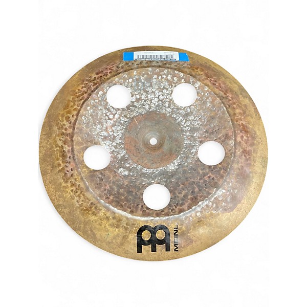 Used MEINL 16in BYZANCE MATT GARSTKA FAT STACK BOTTOM EXTRA DRY THIN CHINA Cymbal