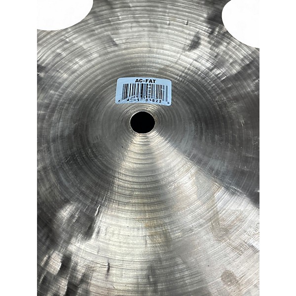 Used MEINL 16in BYZANCE MATT GARSTKA FAT STACK BOTTOM EXTRA DRY THIN CHINA Cymbal