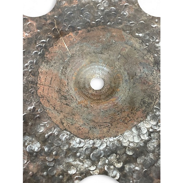 Used MEINL 16in BYZANCE MATT GARSTKA FAT STACK BOTTOM EXTRA DRY THIN CHINA Cymbal