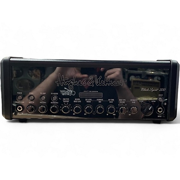Used Hughes & Kettner BLACK SPIRIT 200 Solid State Guitar Amp Head