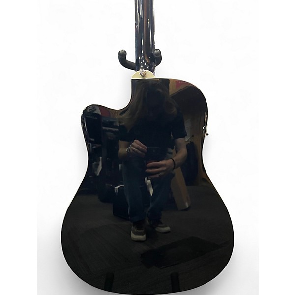 Used Epiphone Dave Navarro Signature Black Acoustic Electric Guitar