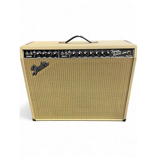 Used Fender 65 Twin Reverb Reissue 'Blondes Have More Fun' Tube Guitar Combo Amp