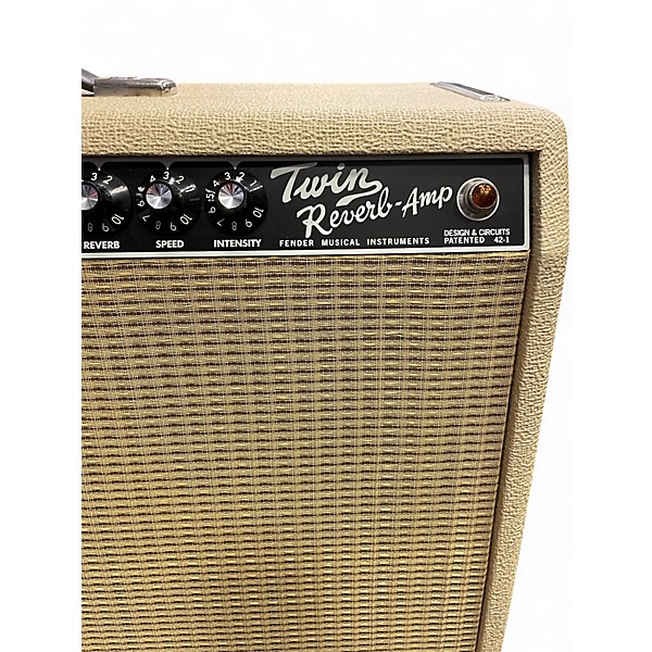 Used Fender 65 Twin Reverb Reissue 'Blondes Have More Fun' Tube Guitar Combo Amp