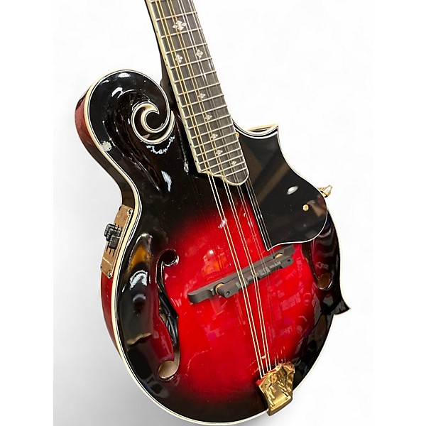 Used Washburn M3SWETWRK-D Crimson Red Burst Mandolin