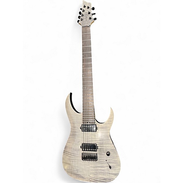 Used Schecter Guitar Research Sunset 7 extreme Grey Ghost Solid Body Electric Guitar