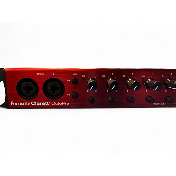 Used Focusrite Clarett+ OctoPre Audio Interface