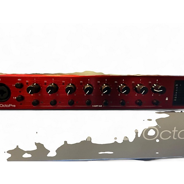 Used Focusrite Clarett+ OctoPre Audio Interface