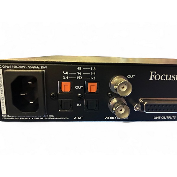 Used Focusrite Clarett+ OctoPre Audio Interface