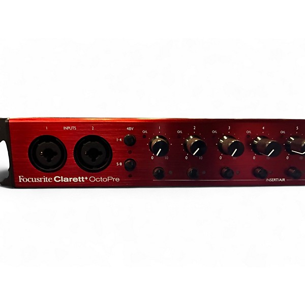 Used Focusrite Clarett+ OctoPre Audio Interface