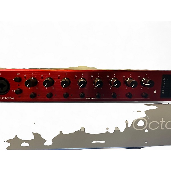 Used Focusrite Clarett+ OctoPre Audio Interface