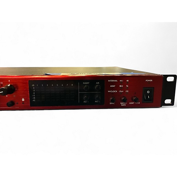 Used Focusrite Clarett+ OctoPre Audio Interface