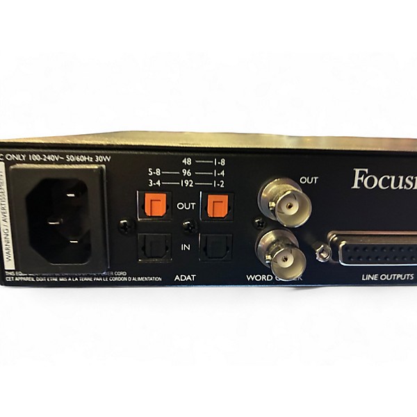 Used Focusrite Clarett+ OctoPre Audio Interface