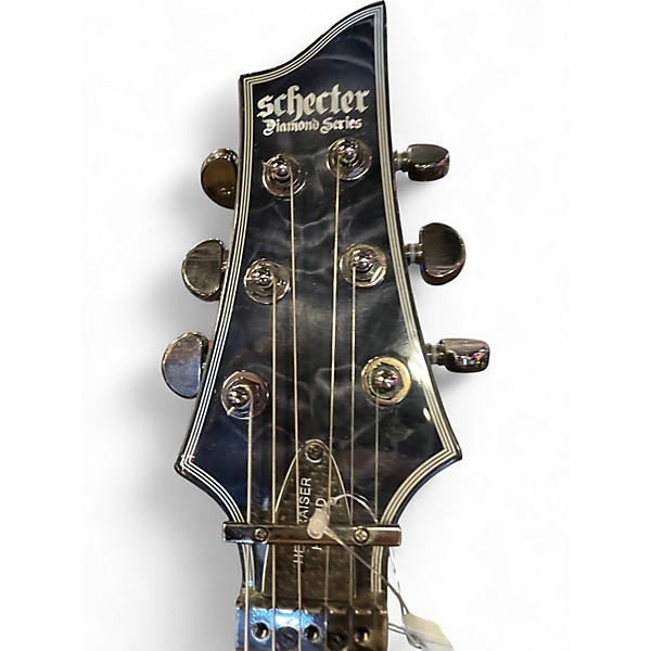 Used Schecter Guitar Research Hellraiser C1 Hybrid Black Solid Body Electric Guitar