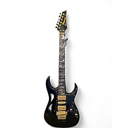Used Ibanez STEVE VAI JAPAN JEM Black Solid Body Electric Guitar