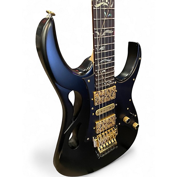 Used Ibanez STEVE VAI JAPAN JEM Black Solid Body Electric Guitar