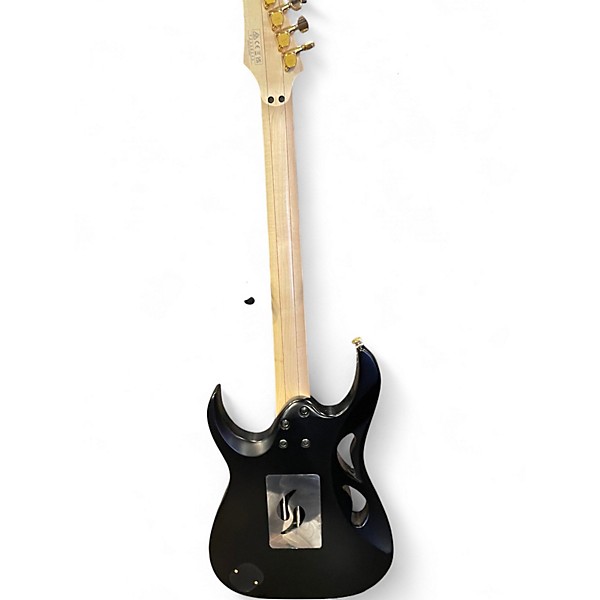 Used Ibanez STEVE VAI JAPAN JEM Black Solid Body Electric Guitar