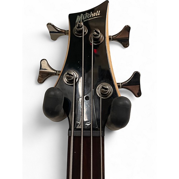 Used Mitchell MB200 Black Electric Bass Guitar