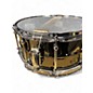 Used Ludwig 14in UNIVERSAL BLACK BRASS Black Chrome Drum