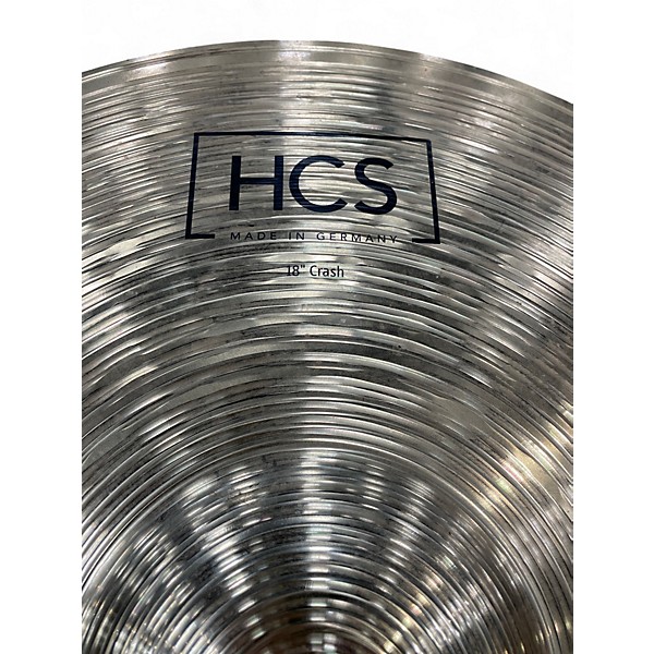 Used MEINL 18in HCS Crash Ride Cymbal