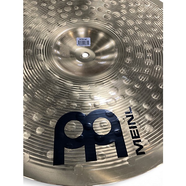Used MEINL 18in HCS Crash Ride Cymbal