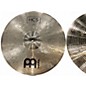 Used MEINL 14in HCS Hi Hat Pair Cymbal