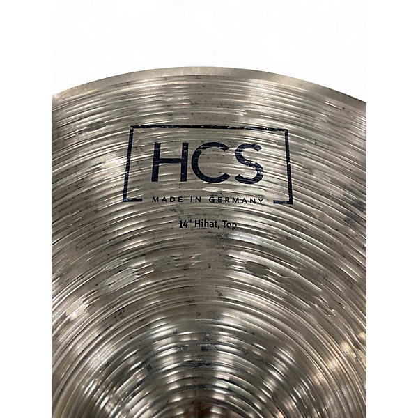 Used MEINL 14in HCS Hi Hat Pair Cymbal
