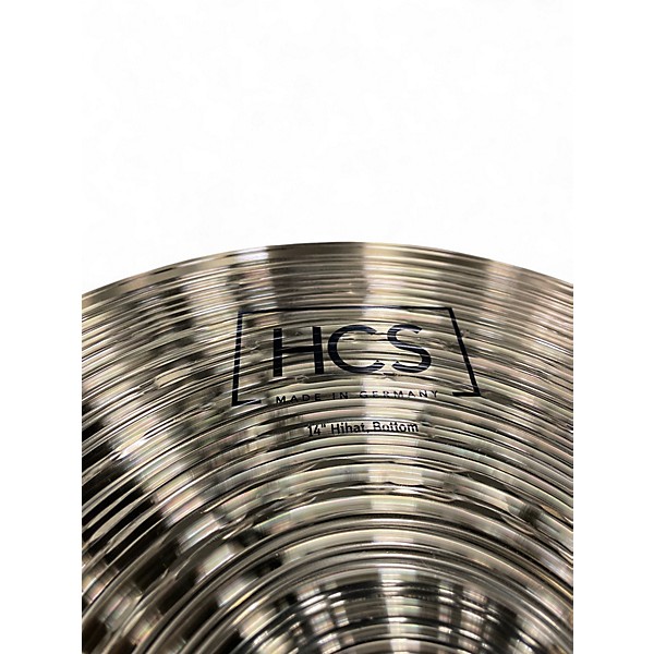 Used MEINL 14in HCS Hi Hat Pair Cymbal