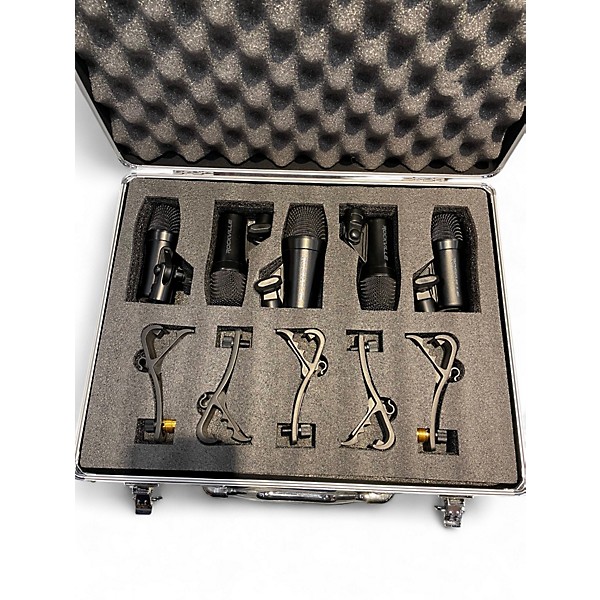 Used Rockville Pro-D5 Drum Mic Kit Drum Microphone