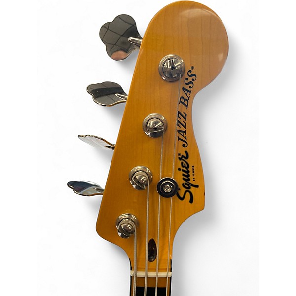 Used Squier Classic Vibe 1960S Jazz Bass Natural Electric Bass Guitar