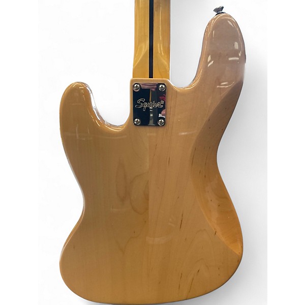 Used Squier Classic Vibe 1960S Jazz Bass Natural Electric Bass Guitar