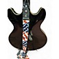Used D'Angelico Premier Series Black Solid Body Electric Guitar