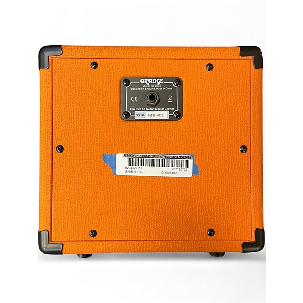 Used Orange Amplifiers PPC108 Micro Terror 1X8 Guitar Cabinet
