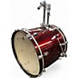 Used Pearl 5 Piece Export red sparkle Drum Kit