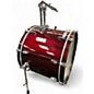 Used Pearl 5 Piece Export red sparkle Drum Kit