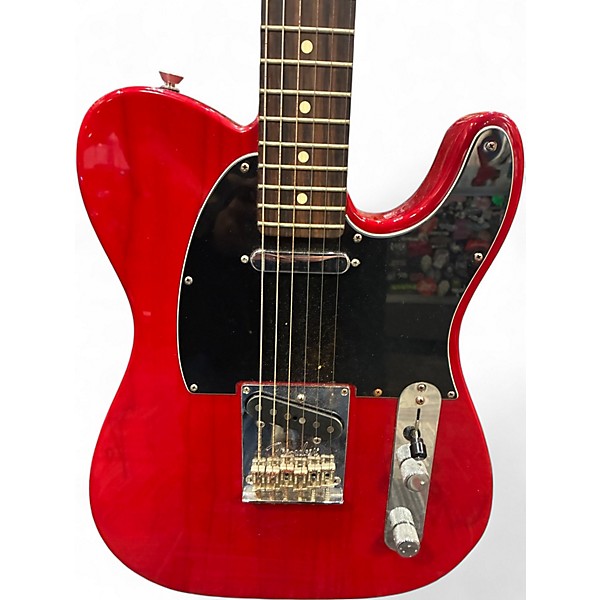 Used Fender American Standard Telecaster Candy Apple Red Solid Body Electric Guitar