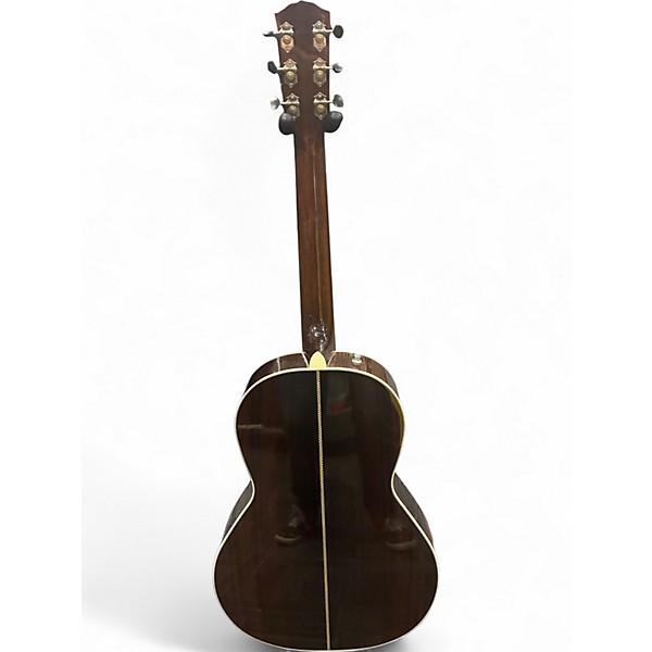 Used Fender Paramount PM-2 Sunburst Acoustic Electric Guitar