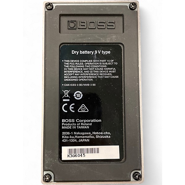 Used BOSS OC3 Super Octave Effect Pedal