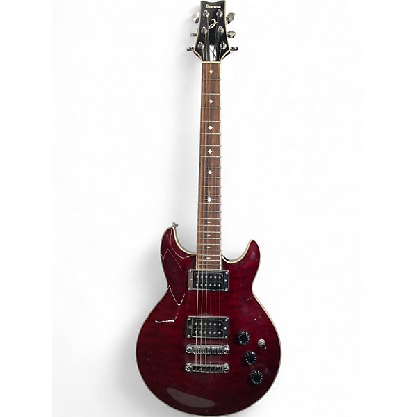 Used Ibanez Arc Series Red Wine Wine Red Solid Body Electric Guitar