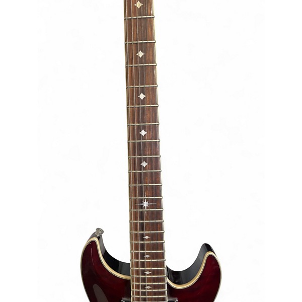 Used Ibanez Arc Series Red Wine Wine Red Solid Body Electric Guitar