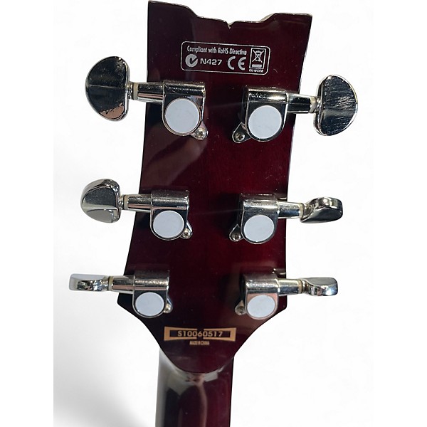 Used Ibanez Arc Series Red Wine Wine Red Solid Body Electric Guitar