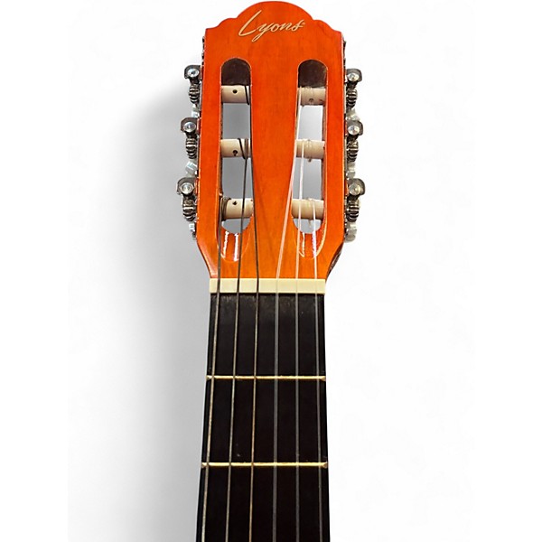 Used Lyons AC964N34 Vintage Natural Classical Acoustic Guitar