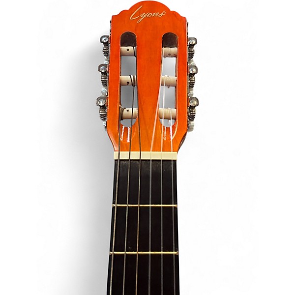Used Lyons AC964N34 Vintage Natural Classical Acoustic Guitar