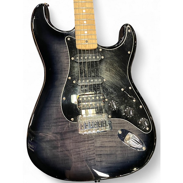 Used Squier Affinity Stratocaster HSS Black Solid Body Electric Guitar
