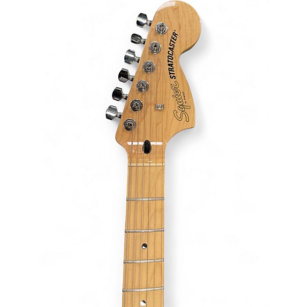 Used Squier Affinity Stratocaster HSS Black Solid Body Electric Guitar
