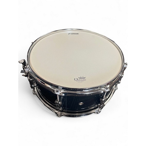 Used SONOR 13in AQX Midnight Sparkle Drum