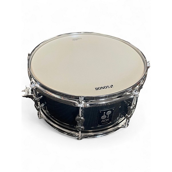 Used SONOR 13in AQX Midnight Sparkle Drum