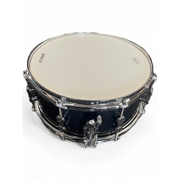 Used SONOR 13in AQX Midnight Sparkle Drum