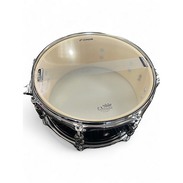 Used SONOR 13in AQX Midnight Sparkle Drum