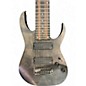 Used Ibanez RG9PB Trans Gray Solid Body Electric Guitar